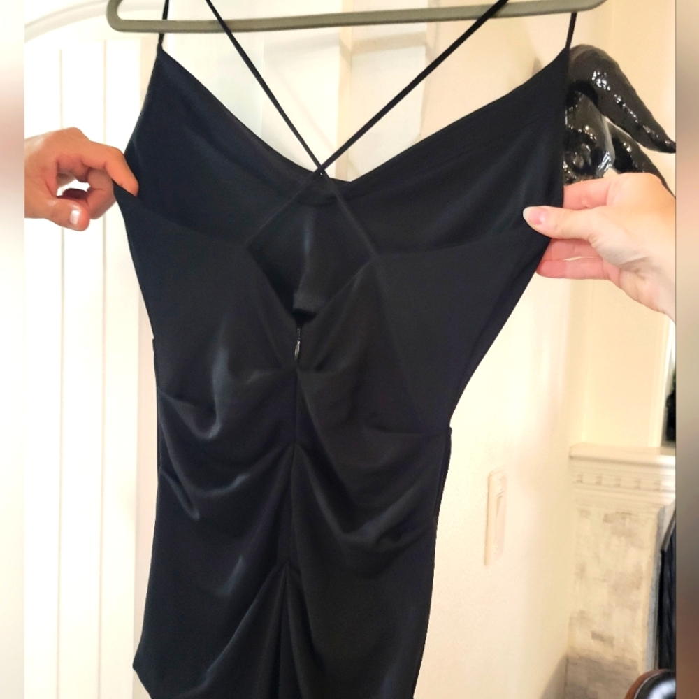 Nicole Miller Black Gown